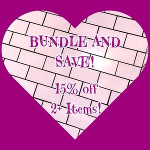 I offer bundle discounts!